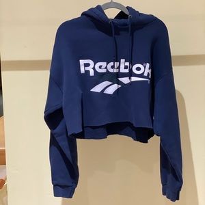 Vintage Reebok Cropped Sweatshirt